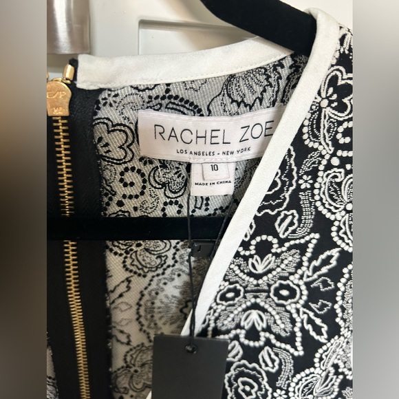 Rachel Zoe NWT jacquard mini dress with pockets! - Picture 7 of 10